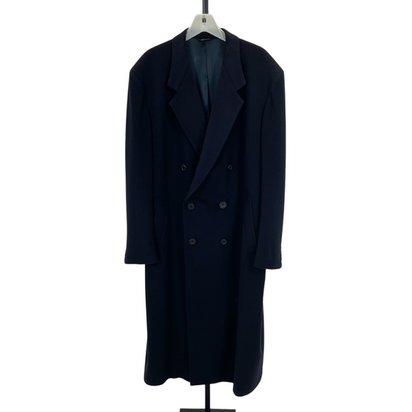 Loro Piana Long Coat 46R Blue - Picture 5 of 16
